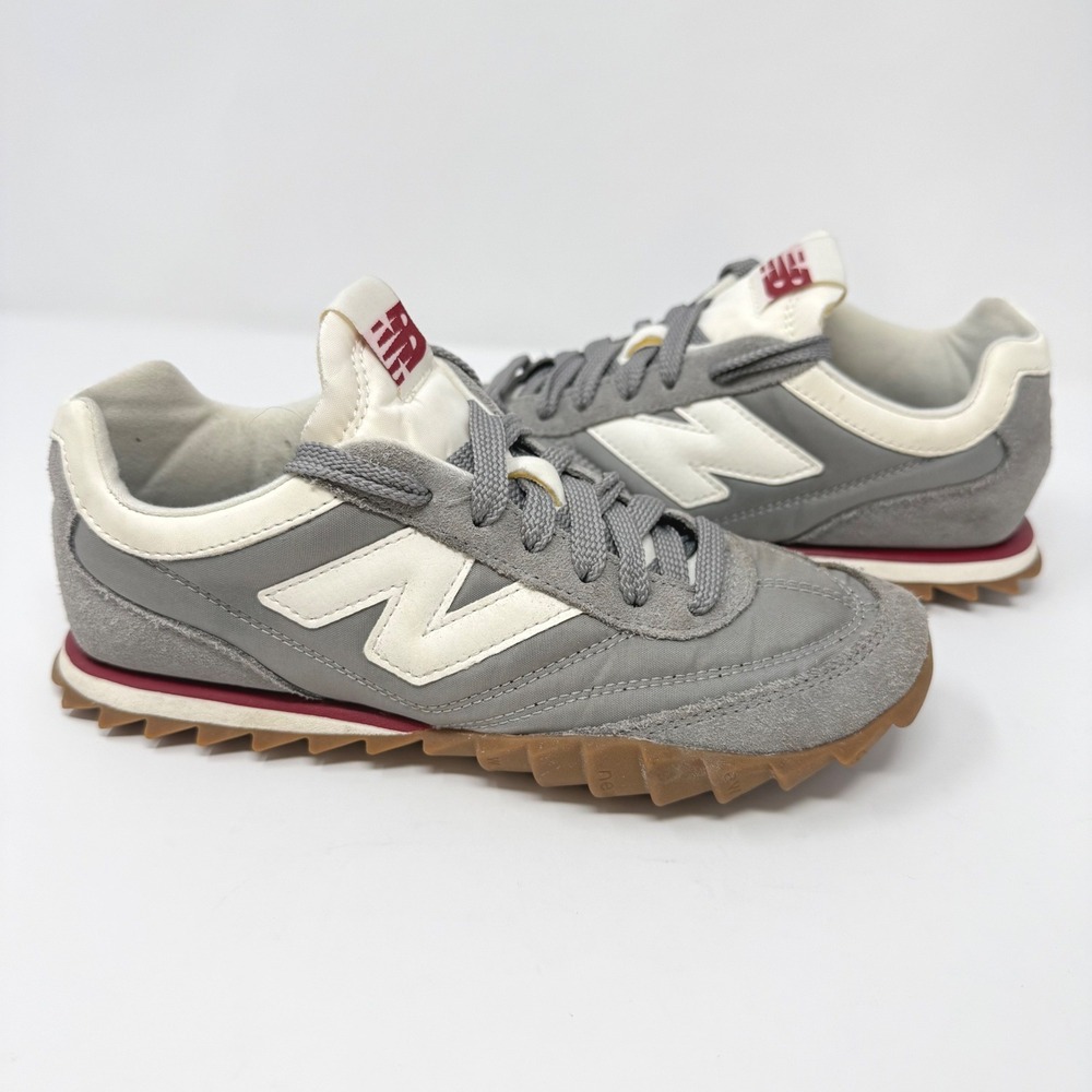 New Balance RC30 Grey White Gum‎ Retro Racing Sneakers URC30AD Mens 6 Womens 7.5